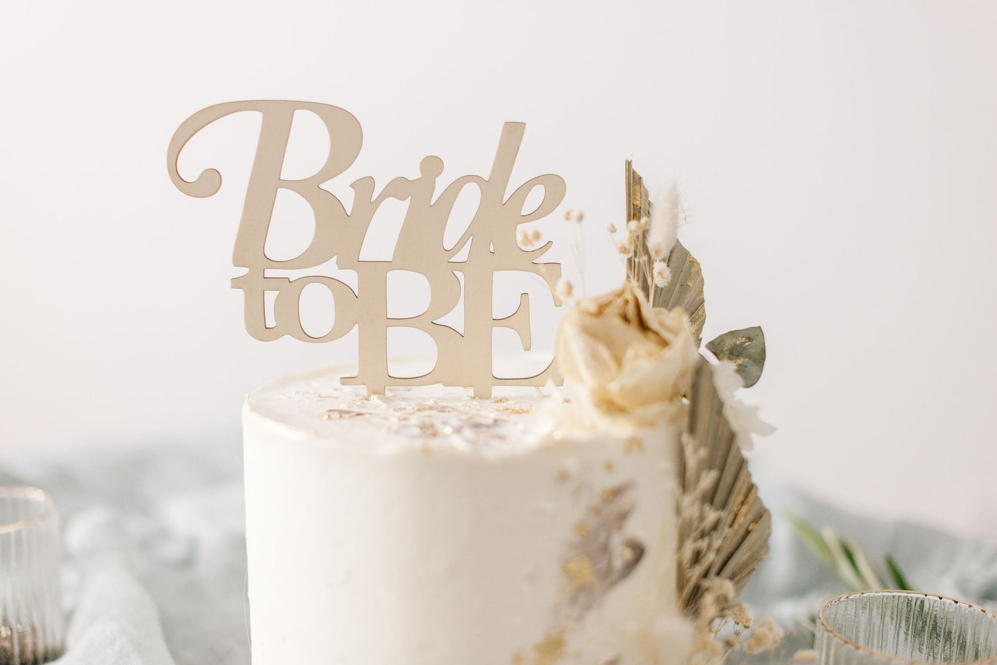 Hochzeit Cake Topper | Tortenstecker | Tortenfigur | Bride to Be