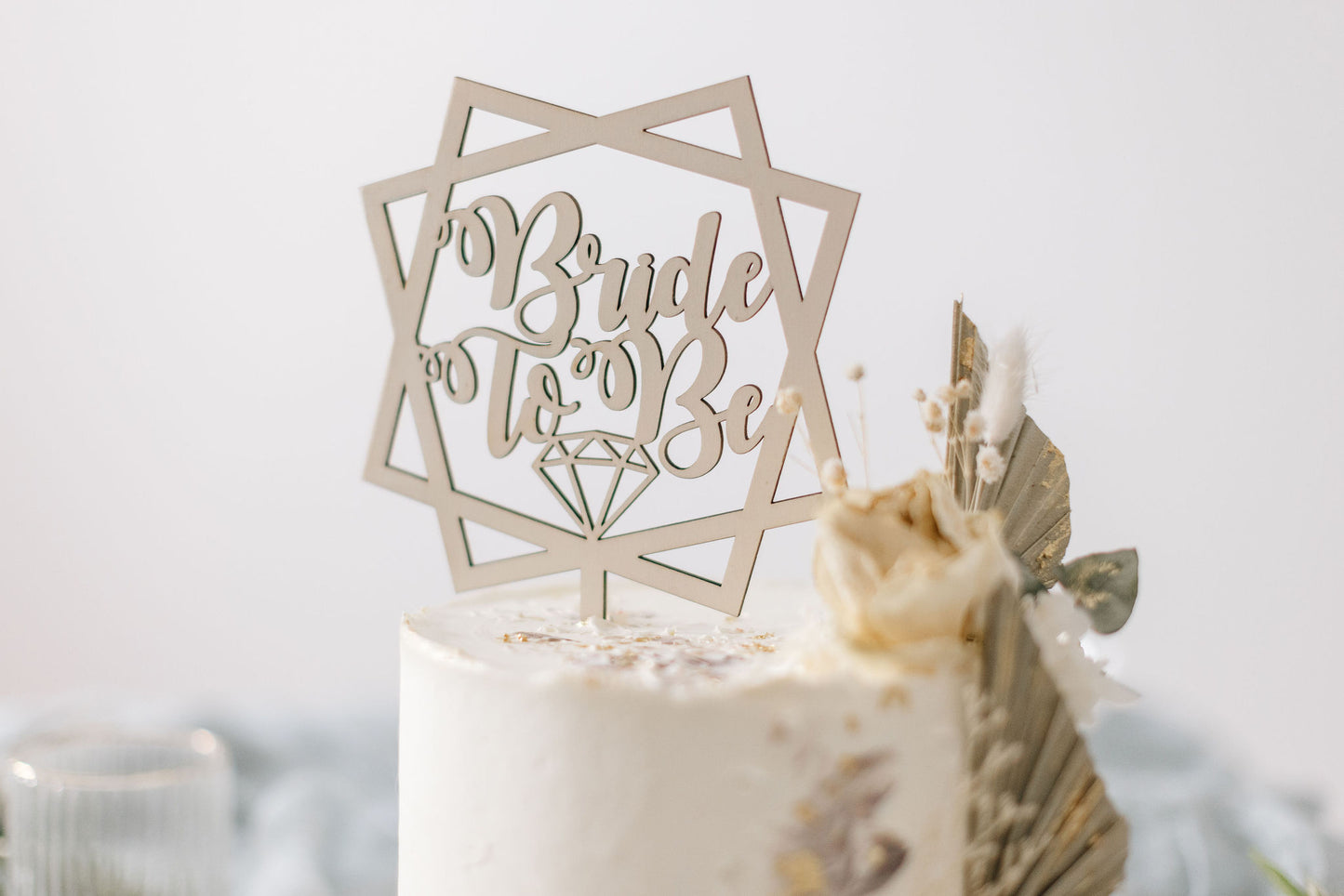 Hochzeit Cake Topper | Tortenstecker | Tortenfigur | Bride to Be