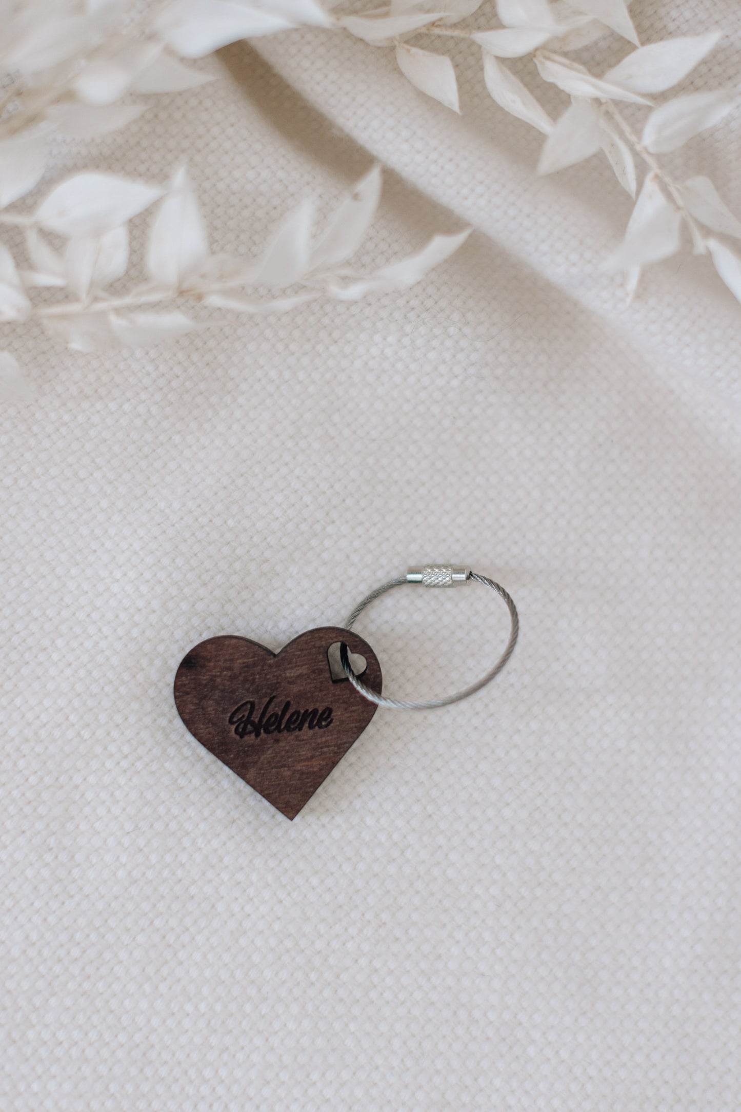 Personalisierter Schlüsselanhänger Chocolat - Perfektes Gastgeschenk und Erinnerungsstück | personalisierbar