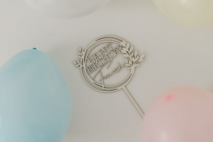 Geburtstag Cake Topper | Tortenstecker | Tortenfigur |  personalisierbar