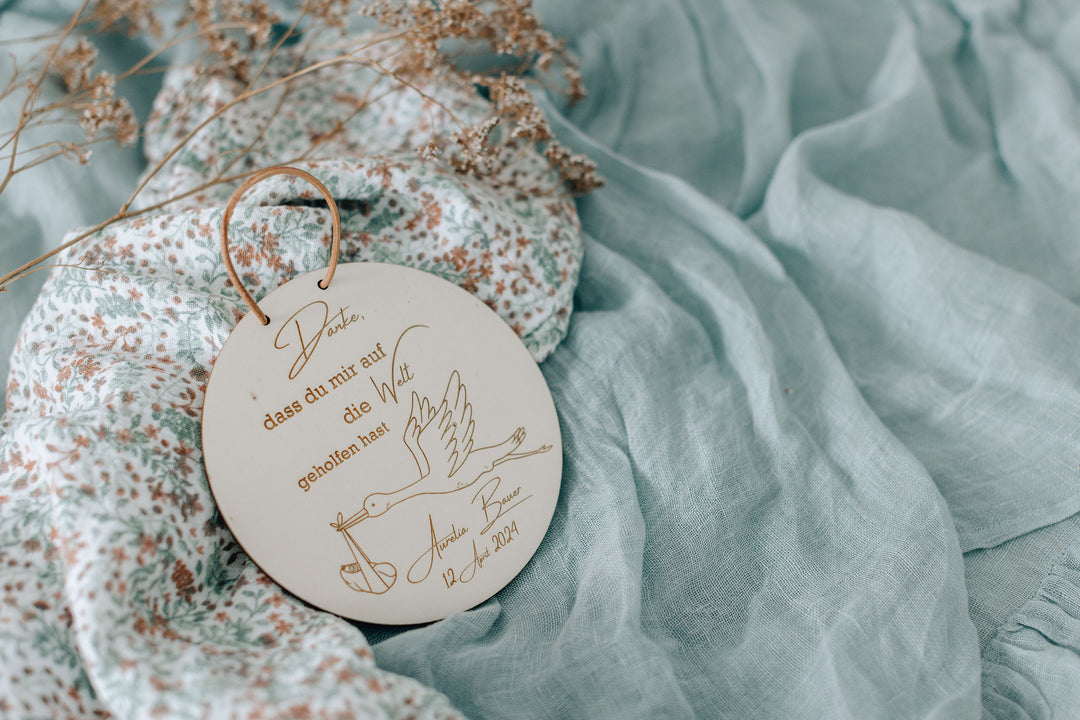 Hebamme Geschenk | Hebamme Dankeschön | Hebamme Abschieds Geschenk | personalisiert | Danke, dass du mir... | Geschenk für Hebammen | personalisierbar