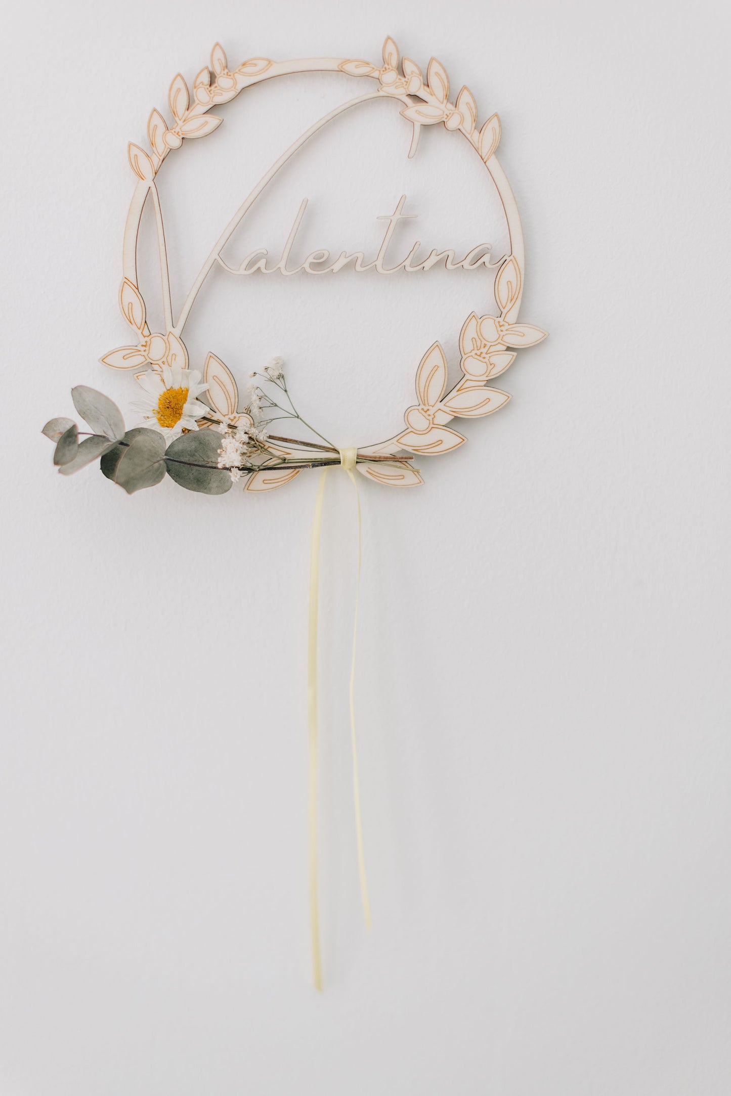 Loop | Holz Loop | Holz Ring | personalisierte Loops | Türschild | Schriftzug | Name | Loop zur Taufe | personalisierbar