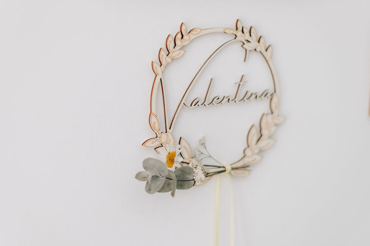 Loop | Holz Loop| Holz Ring | personalisierte Loops | Türschild | Schriftzug | Familienname | personalisierbar