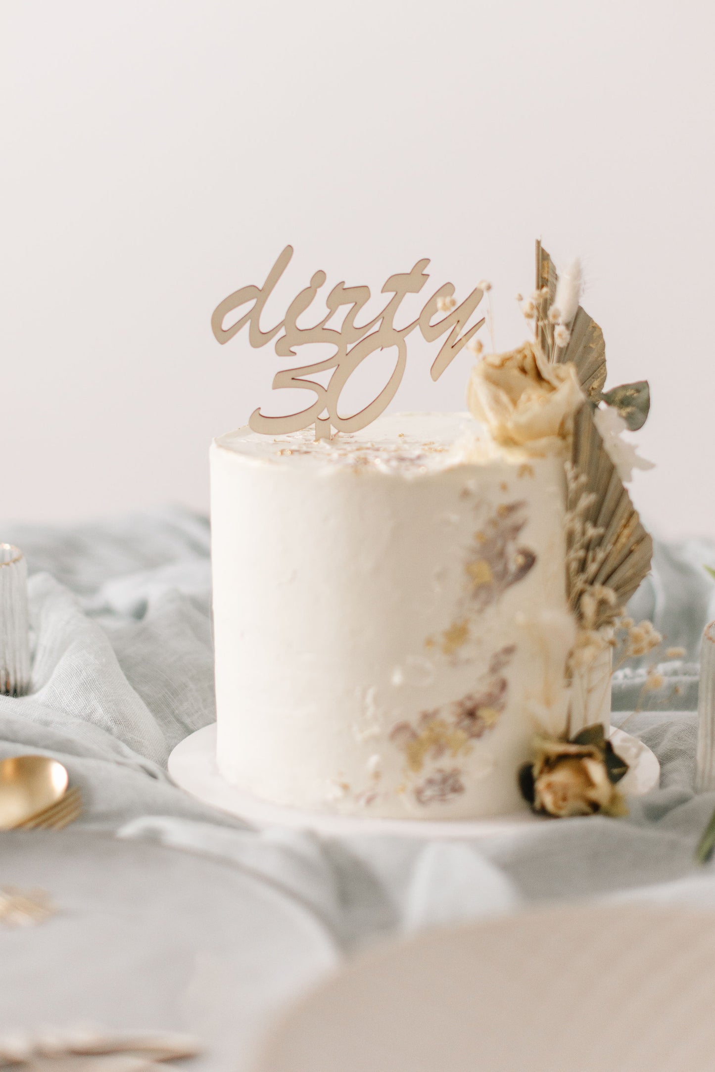 Geburtstag Cake Topper | Tortenstecker | Tortenfigur | dirty 30