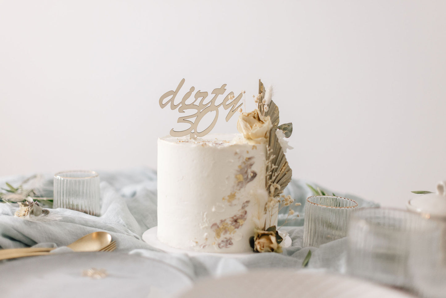 Geburtstag Cake Topper | Tortenstecker | Tortenfigur | dirty 30