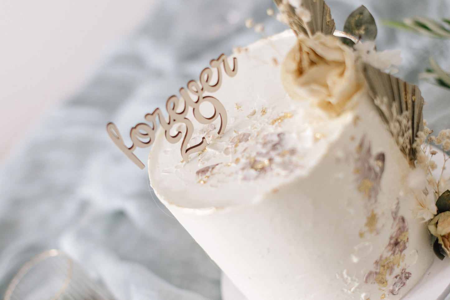 Geburtstag Cake Topper | Tortenstecker | Tortenfigur |  forever 29