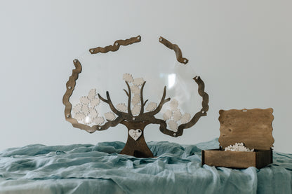 Gästebuch | Gästebaum | Hochzeit Deko | personalisierbar