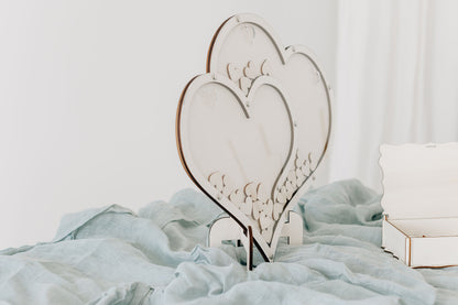 personalisierte Hochzeit Gästebücher | Hochzeit | Geburtstage | personalisiertes Gästebuch | modernes Gästebuch Herz | Hochzeitsgästebuch (Kopie)