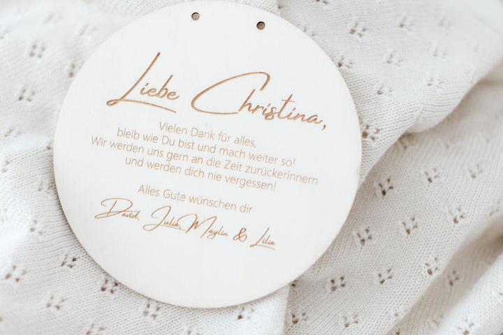 Hebamme Geschenk | Hebamme Dankeschön| Hebamme Abschieds Geschenk | personalisiert | Don&
