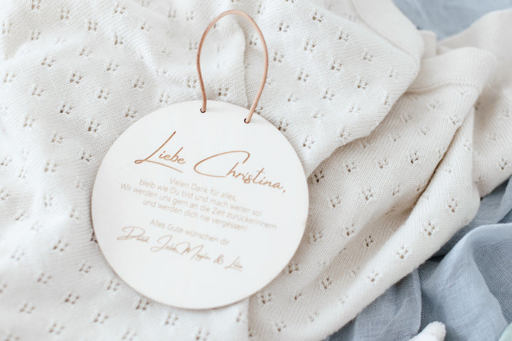 Hebamme Geschenk | Hebamme Dankeschön| Hebamme Abschieds Geschenk | personalisiert | Don&