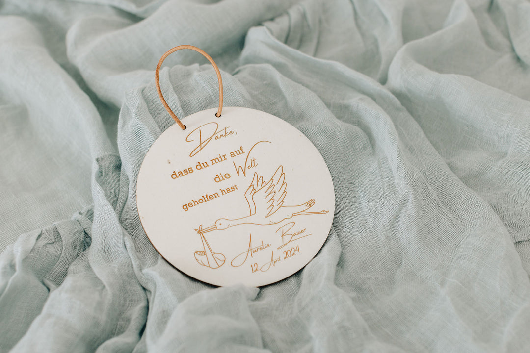Hebamme Geschenk | Hebamme Dankeschön | Hebamme Abschieds Geschenk | personalisiert | Danke, dass du mir... | Geschenk für Hebammen | personalisierbar