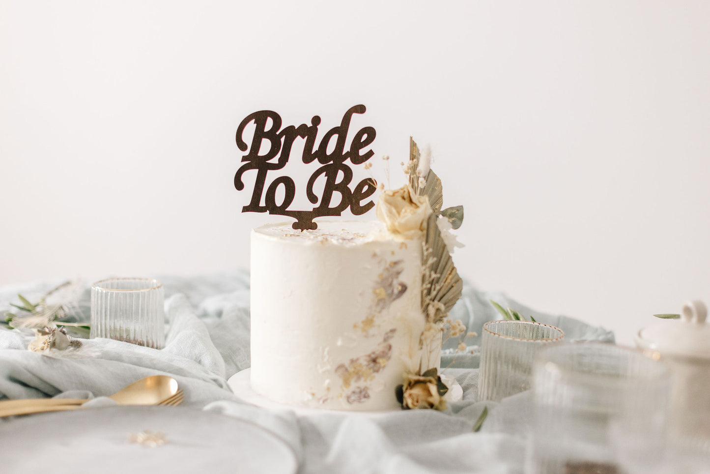 Hochzeit Cake Topper | Tortenstecker | Tortenfigur | Bride to Be