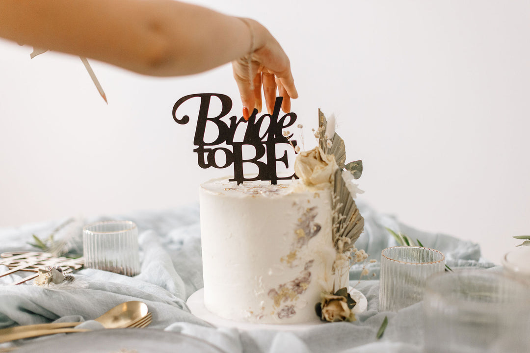 Hochzeit Cake Topper | Tortenstecker | Tortenfigur | Bride to Be