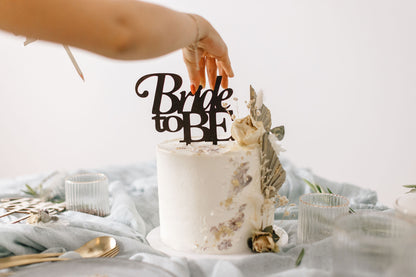 Hochzeit Cake Topper | Tortenstecker | Tortenfigur | Bride to Be
