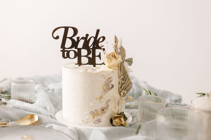 Hochzeit Cake Topper | Tortenstecker | Tortenfigur | Bride to Be