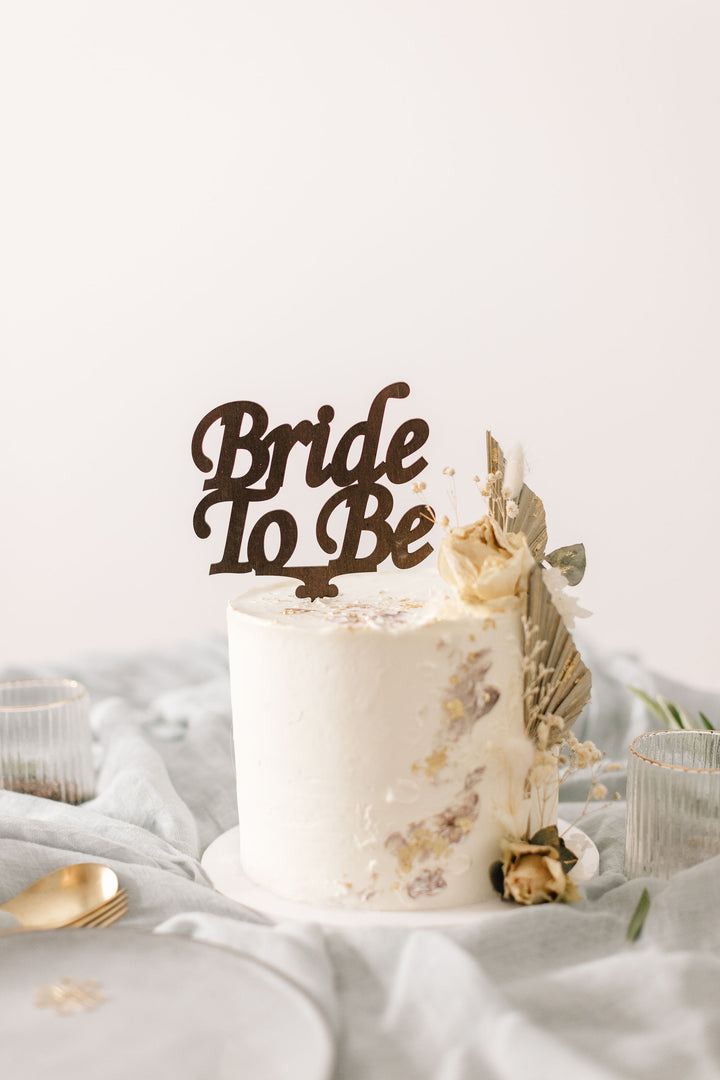 Hochzeit Cake Topper | Tortenstecker | Tortenfigur | Bride to Be