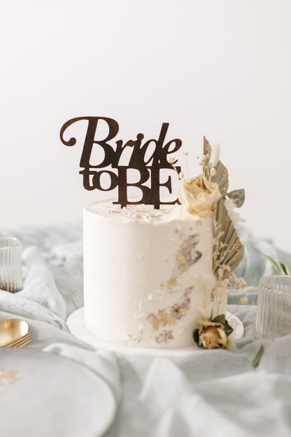 Hochzeit Cake Topper | Tortenstecker | Tortenfigur | Bride to Be