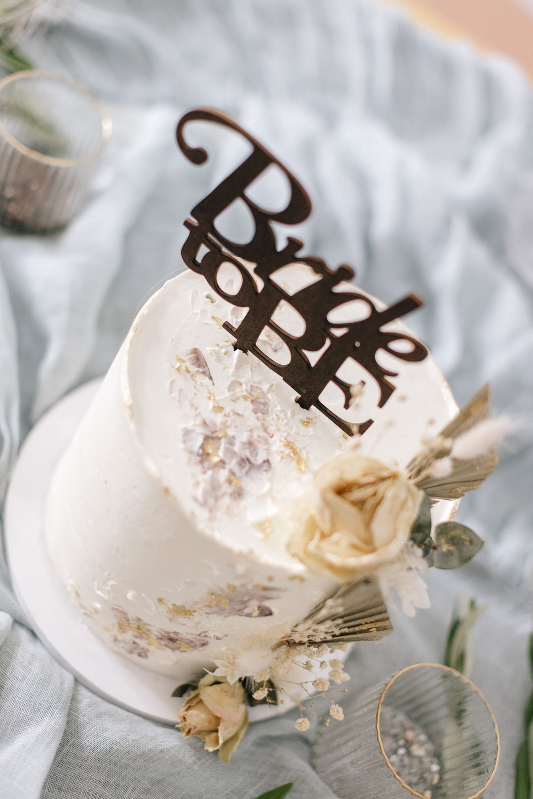 Hochzeit Cake Topper | Tortenstecker | Tortenfigur | Bride to Be