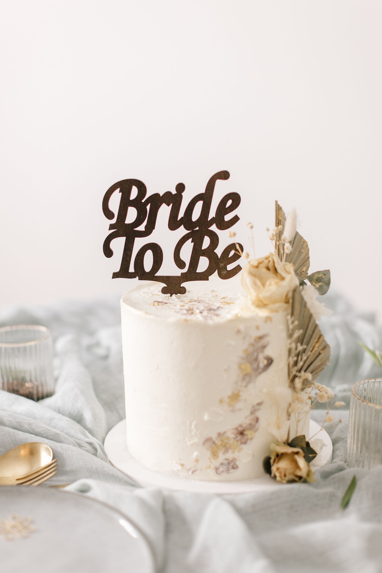 Hochzeit Cake Topper | Tortenstecker | Tortenfigur | Bride to Be