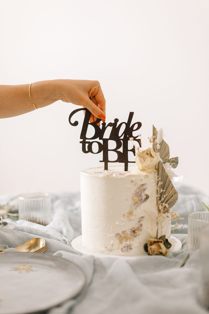 Hochzeit Cake Topper | Tortenstecker | Tortenfigur | Bride to Be