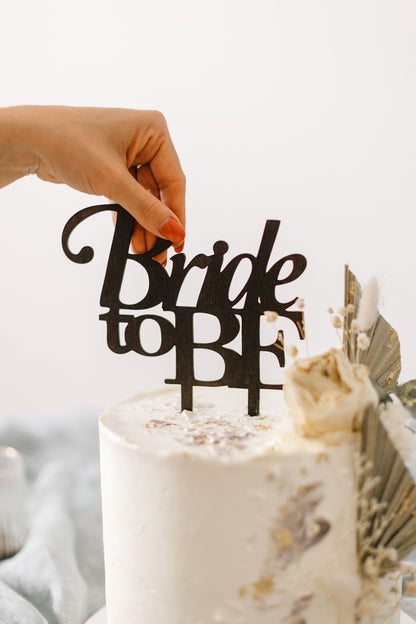 Hochzeit Cake Topper | Tortenstecker | Tortenfigur | Bride to Be