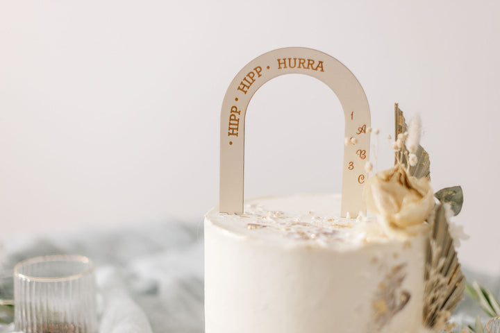Schulkind | Caketopper zum Schulanfang | Cake Topper personalisiert | Cake Topper aus Holz | Cake Topper | Tortenaufstecker | ABC-Schüler