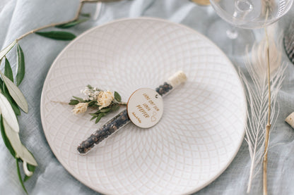 Gastgeschenk Hochzeit | Salz & Pfeffer | Reagenzglas | personalisierbar