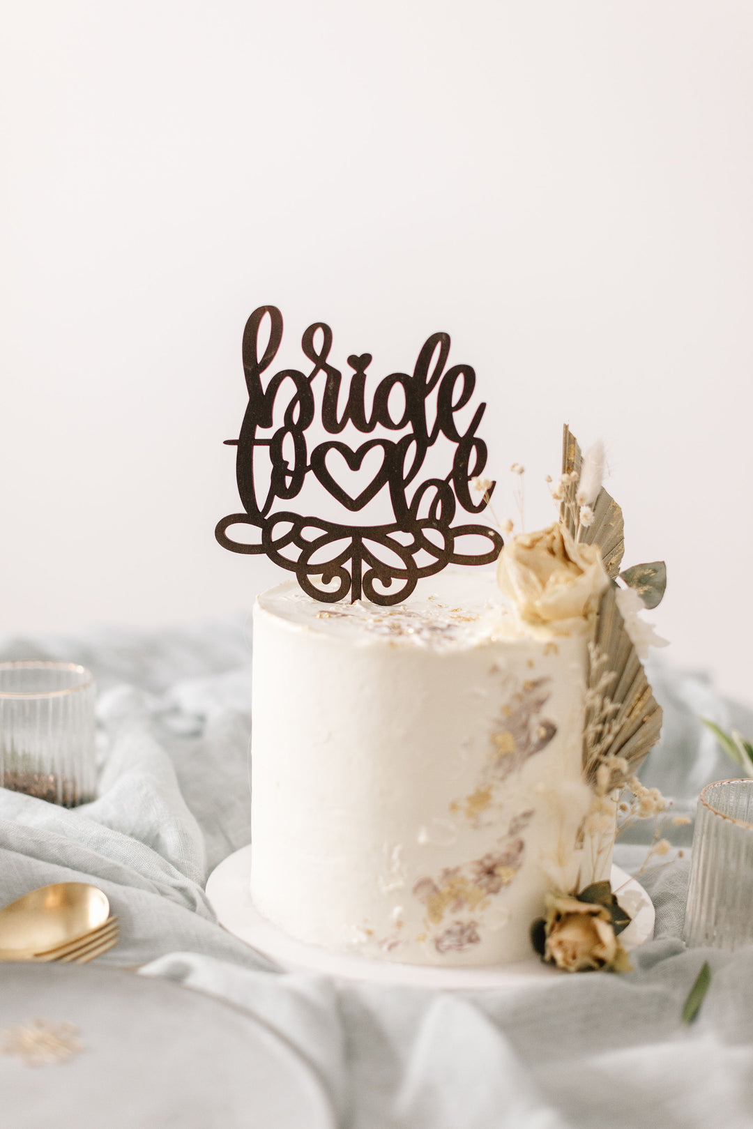Hochzeit Cake Topper | Tortenstecker | Tortenfigur | Bride to Be