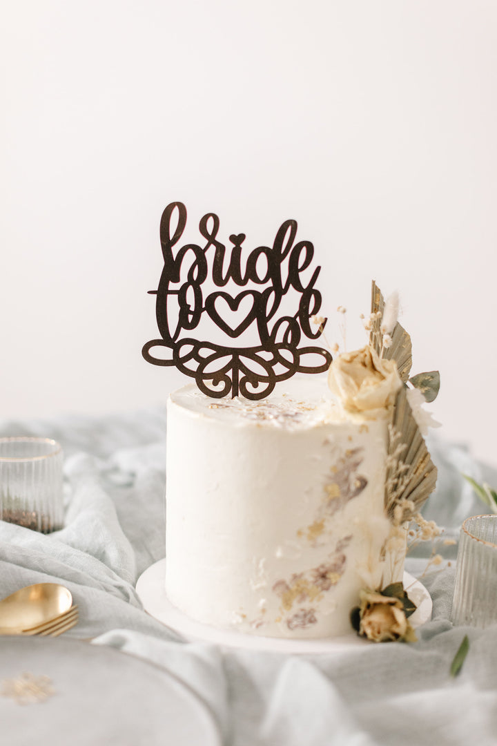 Hochzeit Cake Topper | Tortenstecker | Tortenfigur | Bride to Be