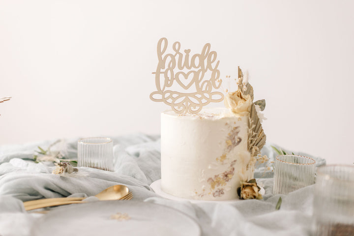 Hochzeit Cake Topper | Tortenstecker | Tortenfigur | Bride to Be
