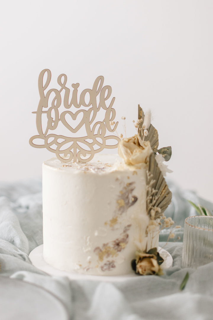 Hochzeit Cake Topper | Tortenstecker | Tortenfigur | Bride to Be