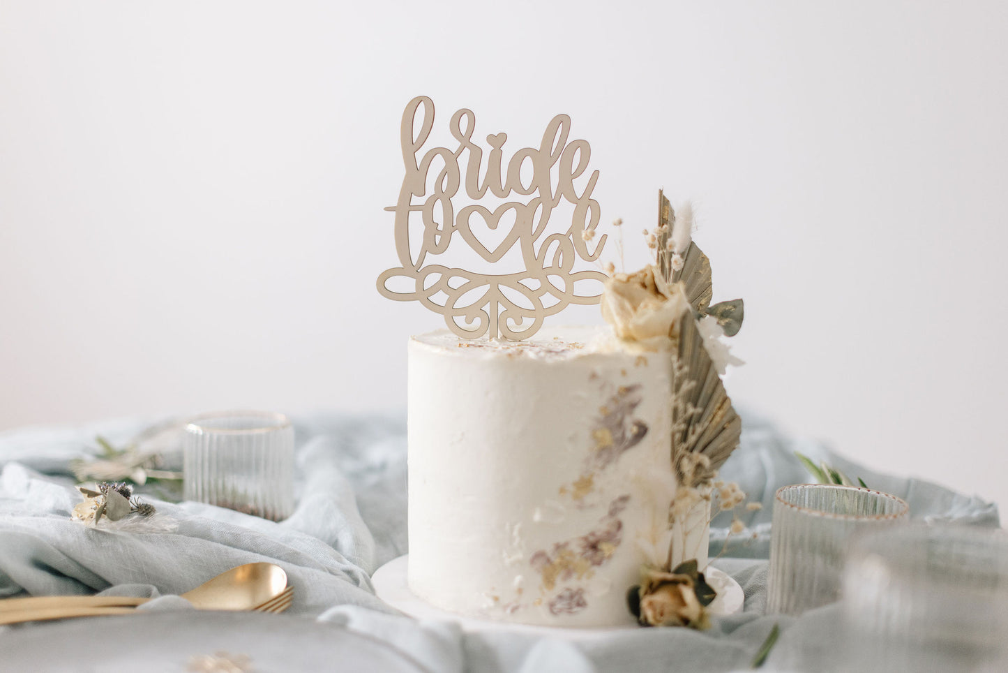 Hochzeit Cake Topper | Tortenstecker | Tortenfigur | Bride to Be