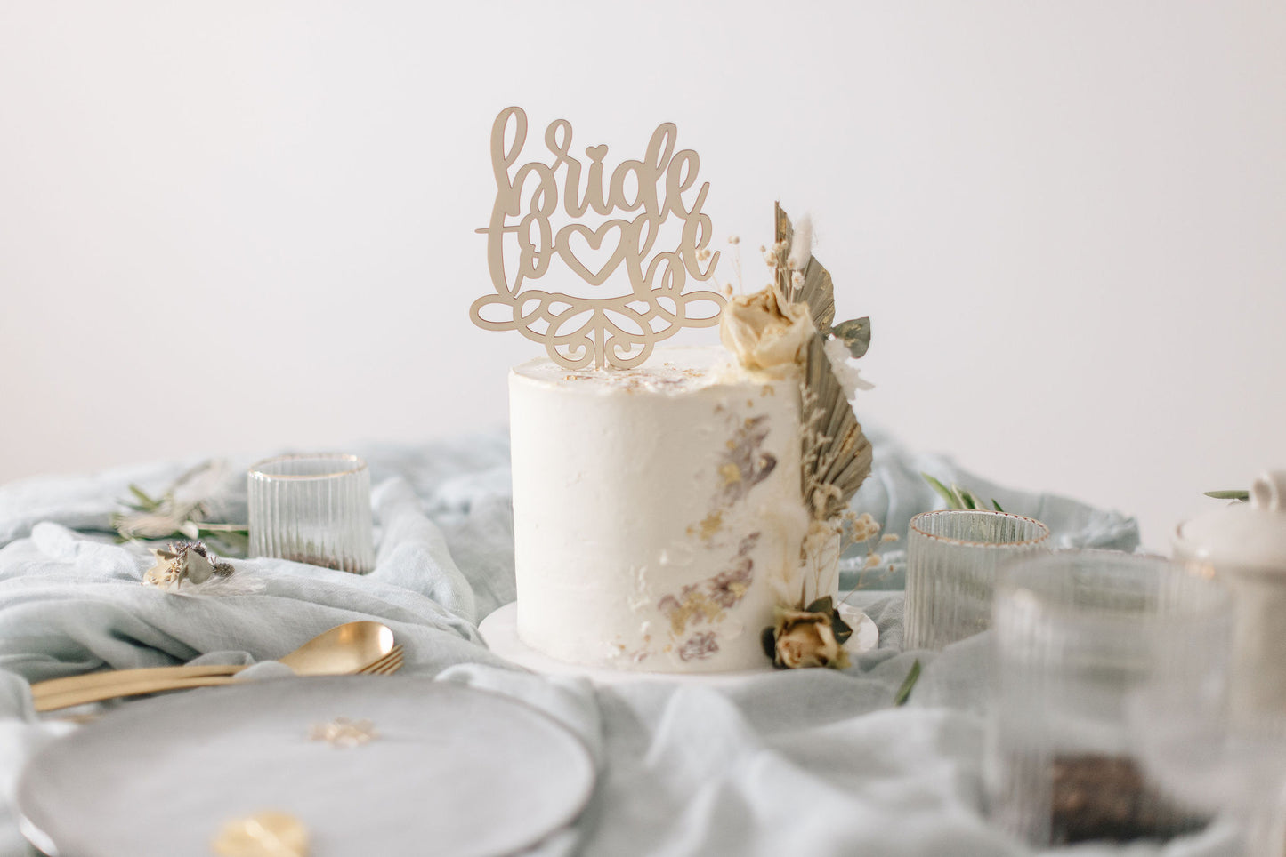 Hochzeit Cake Topper | Tortenstecker | Tortenfigur | Bride to Be