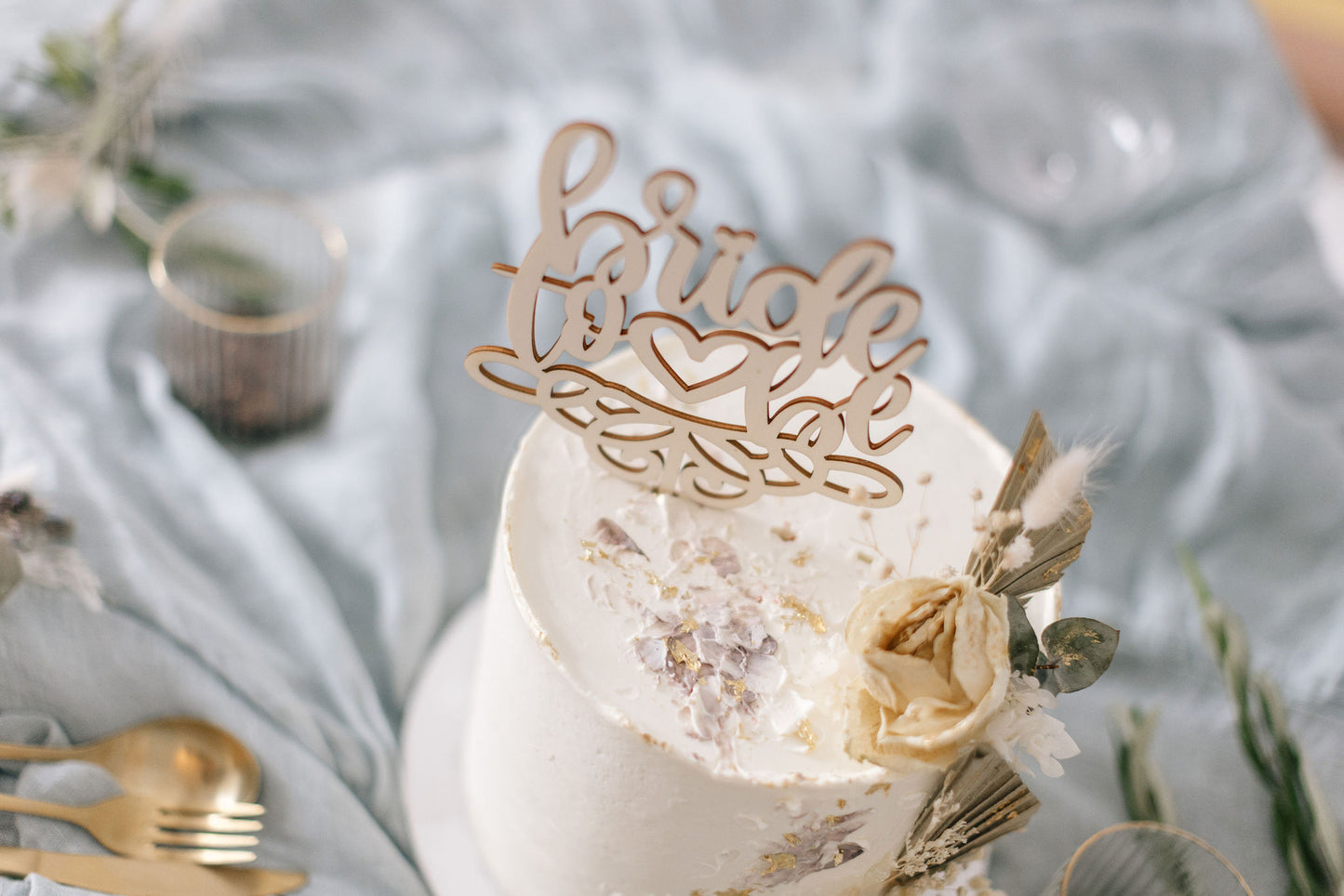 Hochzeit Cake Topper | Tortenstecker | Tortenfigur | Bride to Be