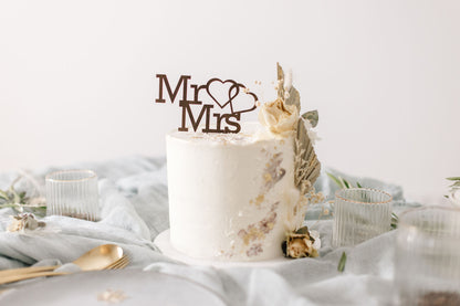 Hochzeit Cake Topper | Tortenstecker | Tortenfigur | Mr. & Mrs.
