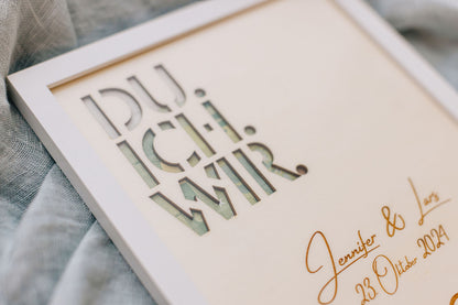 Kreative Geldgeschenkidee für Hochzeiten - Das perfekte Geschenk für das Brautpaar | personalisierbar heartbeat
