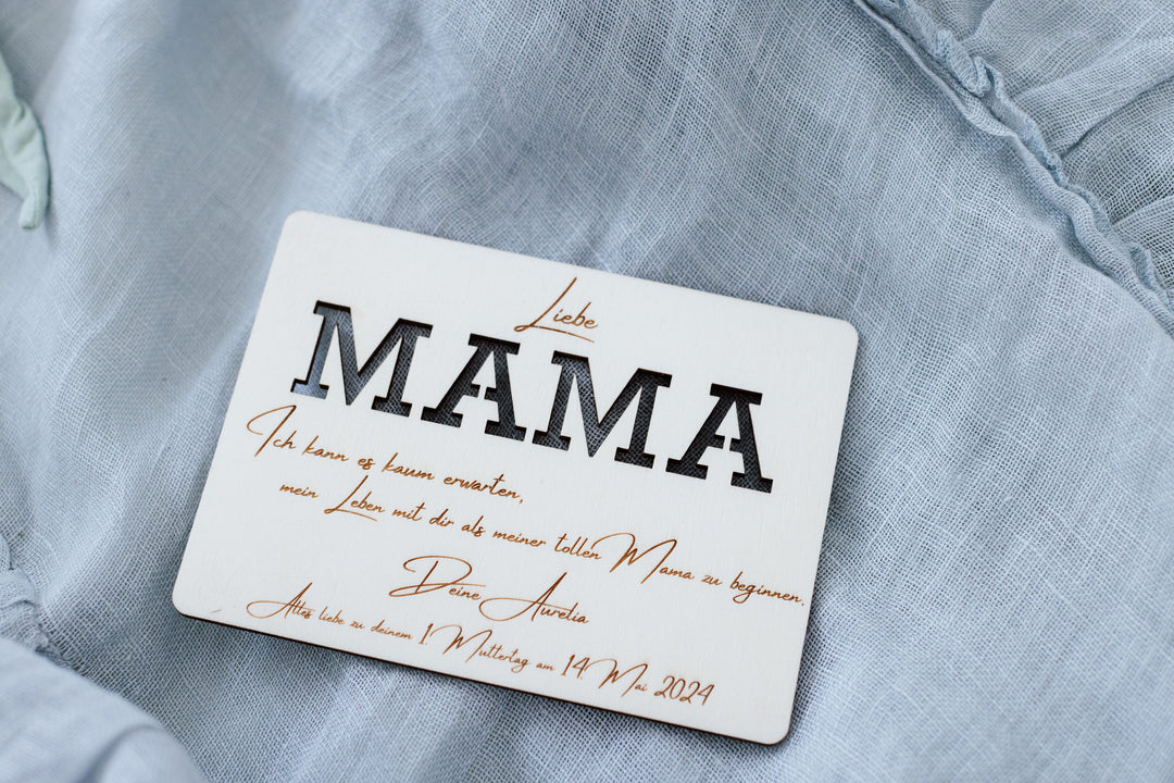 Muttertags Geschenk |  Muttertagsgeschenk | Geschenk für Mama | Mama | Mutter | 1. Muttertag | personalisierbar