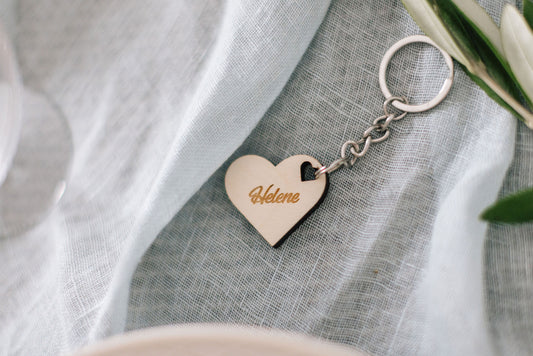 Personalisierter Schlüsselanhänger - Perfektes Gastgeschenk und Erinnerungsstück | personalisierbar