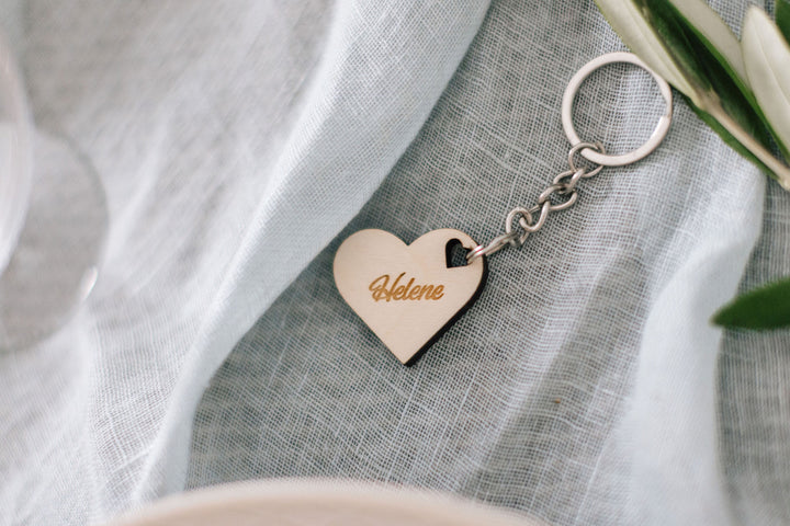 Personalisierter Schlüsselanhänger - Perfektes Gastgeschenk und Erinnerungsstück | personalisierbar