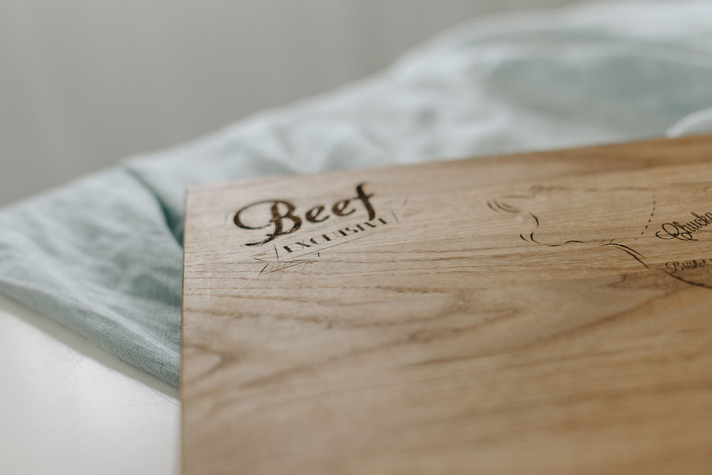 Massivholz Schneidebrett mit Gravur | Holzschneidebrett |  personalisierbar