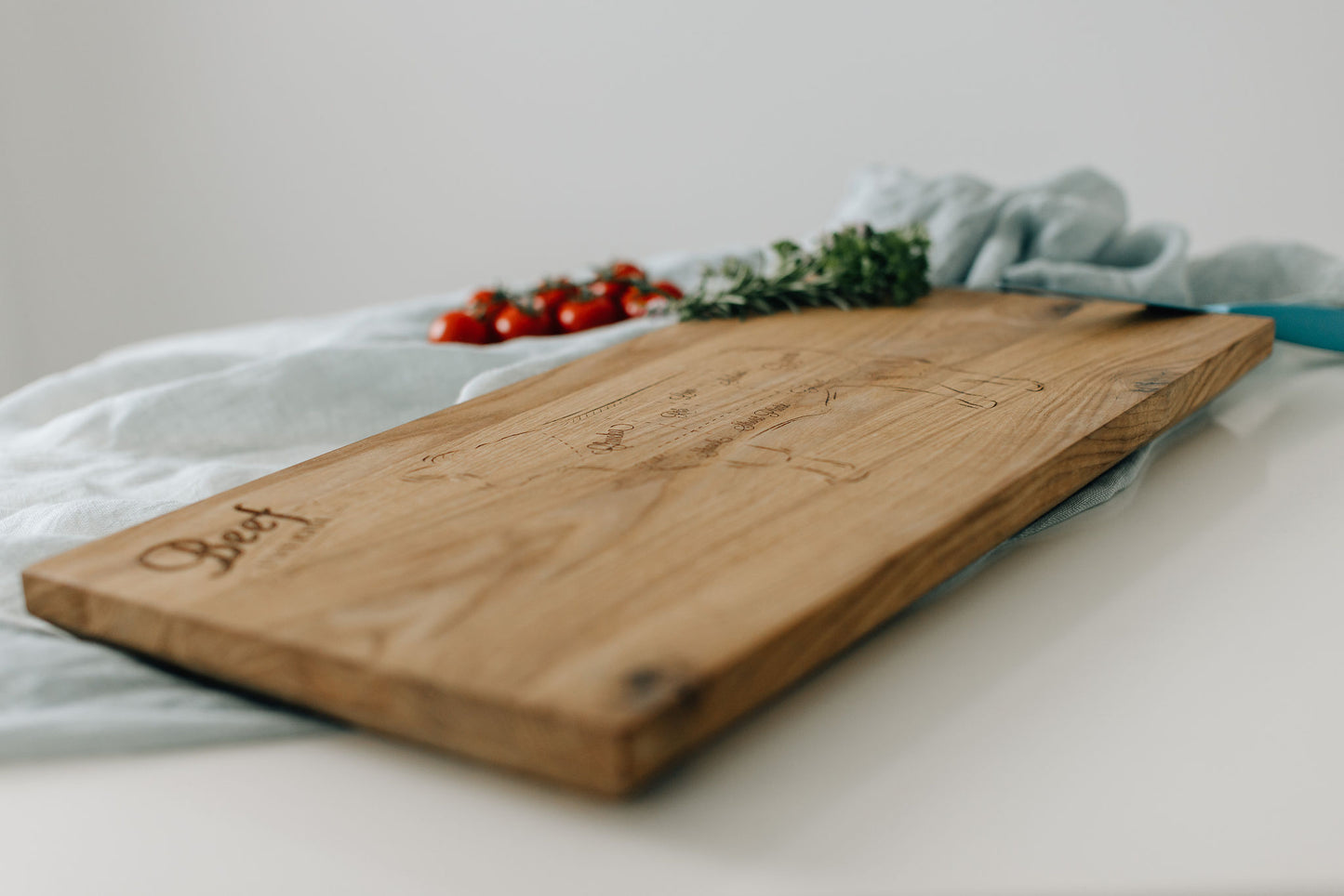 Massivholz Schneidebrett mit Gravur | Holzschneidebrett |  personalisierbar