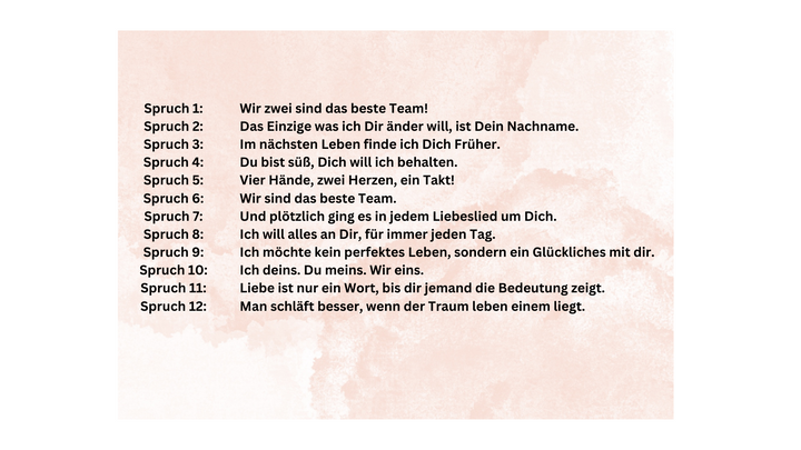 Korkuntersetzer - Natürliche Tischdekoration für deine Veranstaltung geschwungene Schrift | personalisierbar