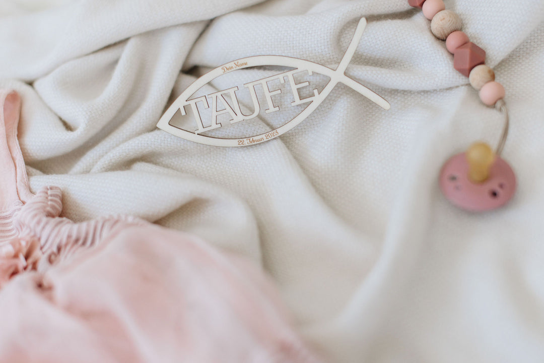 Taufe | Tischdeko| Taufgeschenk | Holzschild | Holz | personalisiert | Geschenk zur Taufe | Geschenkanhänger |  Patenkind | personalisierbar