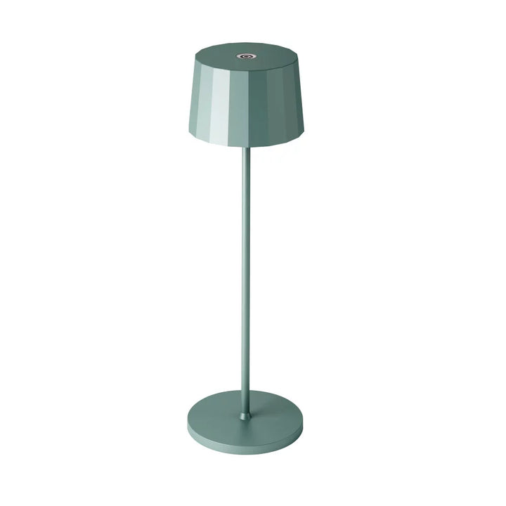 Kabellose Tischlampe Lido Grün Pastell freigestellt – Akku 9h IP65 KS Verlichting 7626