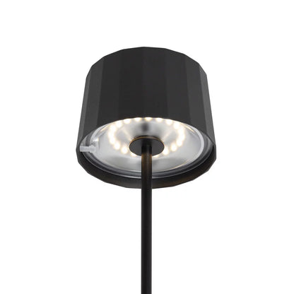 Kabellose Tischlampe Lido Grün Pastell von unten leuchtend – LED 150 Lumen warmweiß 3000K