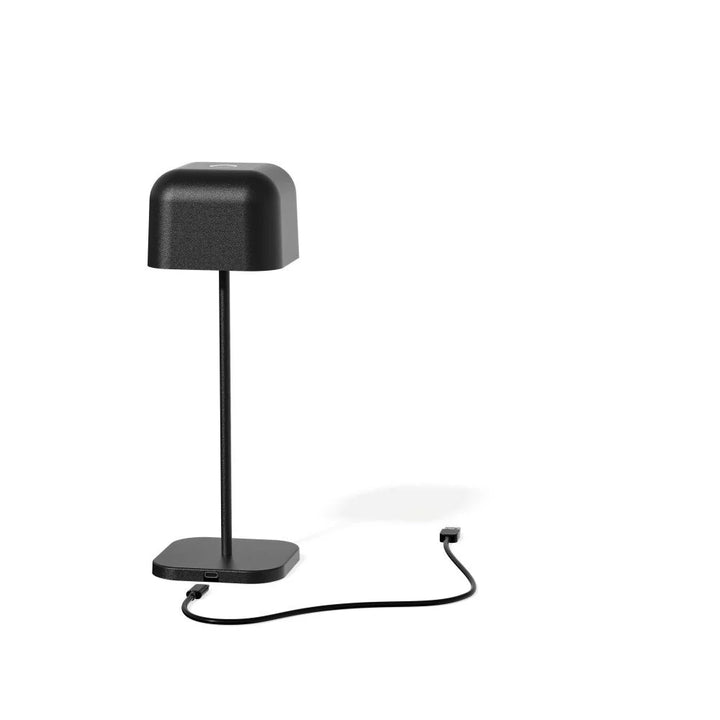 Kabellose Tischlampe Modern Matt Schwarz Lifestyle – warmes Stimmungslicht 2700K