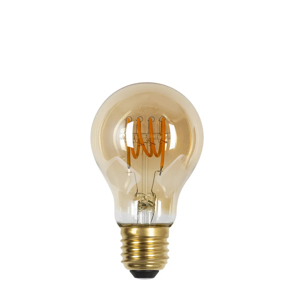 LED Leuchtmittel E27 Classic Spiral 4W freigestellt – 220 Lumen 2200K Spiralfilament KS Verlichting 5894