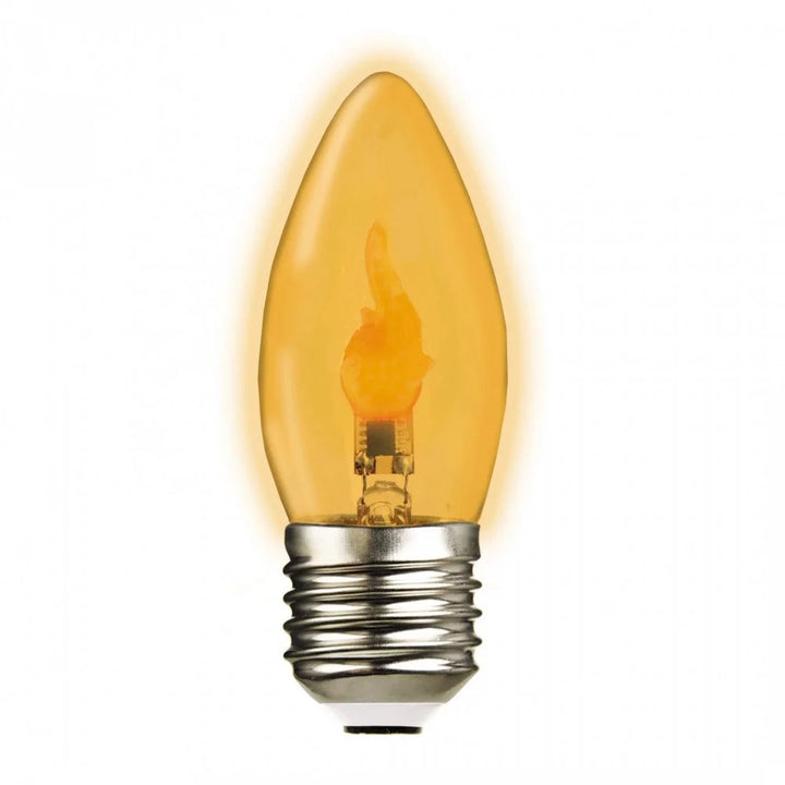 LED Leuchtmittel E27 Flammeneffekt freigestellt – 0,5W 1900K flackerndes Kerzenlicht KS Verlichting 6892