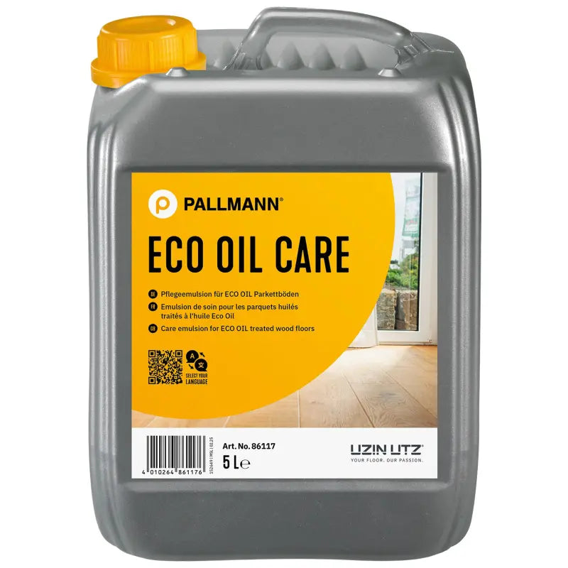 Pallmann Eco Oil Care Pflegeemulsion für geölte Holzoberflächen und Treppen  5 Liter