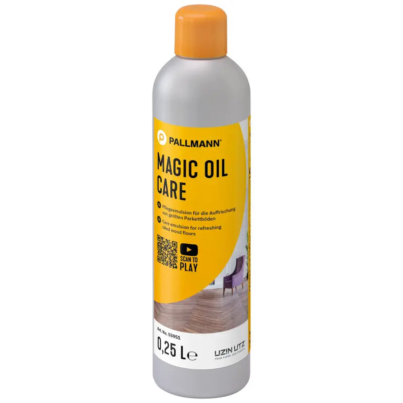 Pallmann Magic Oil Care Transparent 0,25 Liter – Pflegeemulsion geölte Holzoberflächen